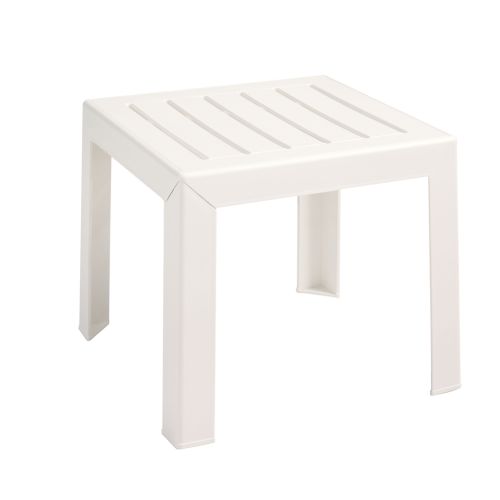 Grosfillex® Bahia Low Table, 16Wx15Hx16D, White